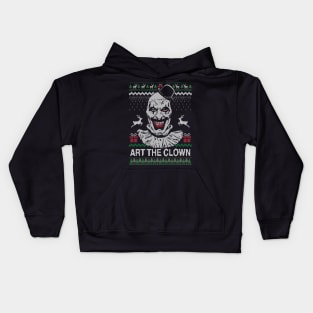 Art The Clown Ugly Christmas Kids Hoodie